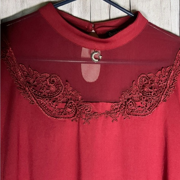 Scarlett Darkness long sleeve blouse - XL - Picture 4 of 6